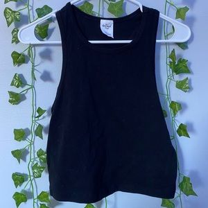 tillies basic cropped tank top